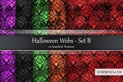 Halloween Webs Set B Seamless Textures Product Image 1