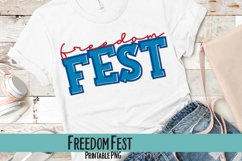 Freedom Fest Sublimation PNG Product Image 1