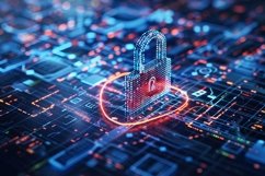 Computer Security Background Wallpaper Product Image 1