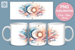 Celestial. Day &amp; Night Mug Wrap 11 / 15 oz Product Image 1