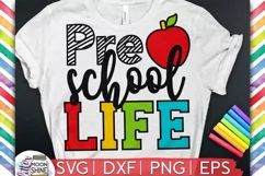 Preschool Life SVG DXF PNG EPS Cutting Files Product Image 1