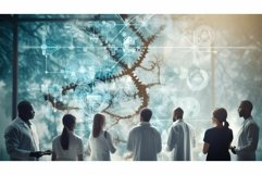 sequencing dna medical background Product Image 1