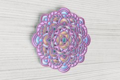 Mandala laser cut file - Layered Mandala Product Image 3