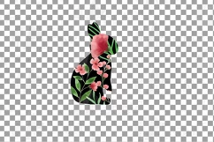Floral rabbit family, sister, brother,papa and mama bunny Product Image 8