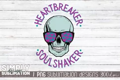 Heart Breaker Soul Shaker Sublimation T-shirt Design Product Image 1