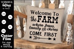 Jesus Family Chores-Farm SVG Product Image 1