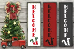 ELF Porch Christmas sign SVG. Porch Sign SVG. Christmas SVG Product Image 2