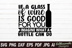 Wine SVG cut file, Wine svg design Product Image 1