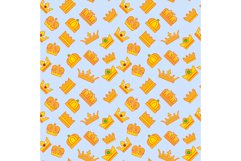 Regal pattern seamless, cartoon style Product Image 1