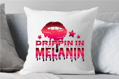 Black Lives Matter SVG PNG EPS DXF MELANIN DRIPPIN' SVG File Product Image 4