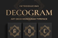 Web Font Decogram Product Image 1