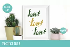 Love SVG | Cake Topper SVG for Travel and Adventure Lovers Product Image 3