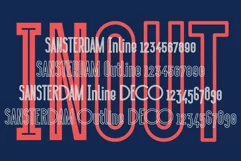 Sansterdam Inline & Outline - Free Font Of The Week Product Image 5
