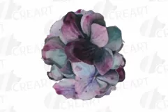 Watercolor bridal flowers on summer berry colors clip art Product Image 20