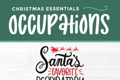 Christmas Respiratory Therapist svg -Santa's favorite RT svg Product Image 6