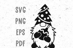 Christmas svg Christmas gnome svg Xmas svg files for cricut Product Image 6