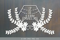 Up The Happy Papercut Product Image 1