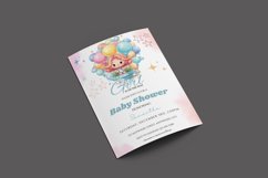 Girl Baby shower Editable Editable Invitation Product Image 2