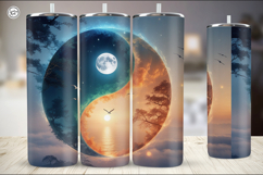 Balance Tumbler Sublimation, 20 oz Tumbler / Yin and Yang Product Image 2