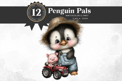 Baby Penguin Pals in Jobs Clipart Set Product Image 6