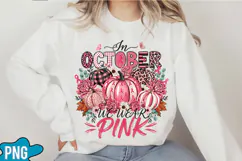 Breast Cancer Awareness Pumpkin PNG Designs Product Image 5