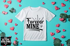 Forever Mine Svg Cut Files Creative Art Product Image 1