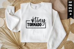 Tiny Tornado Svg, Funny Baby Svg Design Product Image 1