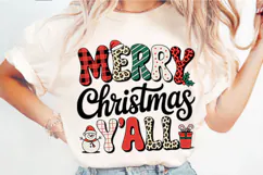 Merry Christmas Sublimation Product Image 5