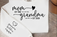 Custom Mom Grandma Svg Bundle Product Image 5