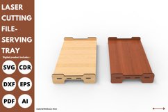 5mm simple serving Tray svg laser cut file & glowforge craft Product Image 4