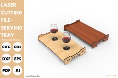 5mm simple serving Tray svg laser cut file & glowforge craft Product Image 5