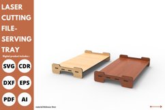 5mm simple serving Tray svg laser cut file & glowforge craft Product Image 6