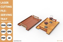 5mm-special Chinese serving tray svg laser cut & glowforge Product Image 2