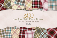 Plaid lovers seamless papers bundle Product Image 1