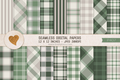 Plaid lovers seamless papers bundle Product Image 7