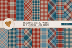 Plaid lovers seamless papers bundle Product Image 15