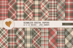 Plaid lovers seamless papers bundle Product Image 17