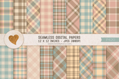 Plaid lovers seamless papers bundle Product Image 20
