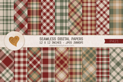 Plaid lovers seamless papers bundle Product Image 21