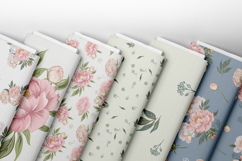 Pink peony vector patterns Product Image 5