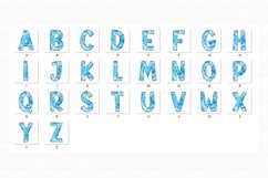 Tie-dye Summer Doodle Alphabet Colorful Hand Drawn Letters_1 Product Image 8