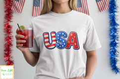 4th of July Clipart, Independence Day Graphics, American PNG Product Image 5