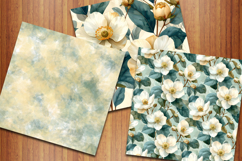 Botanical Greenery Seamless Patterns, Eucalyptus Backgrounds Product Image 5