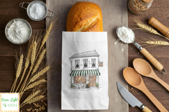 Shop Fronts Clipart, Store Illustrations, Ink Shop Designs Product Image 5