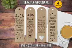 Teacher bookmark svg | Teacher bundle laser cut files Product Image 6