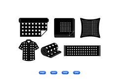 Hand Drawn Gingham Check SVG For Crafts Product Image 1