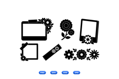 Hand Drawn Floral Clipart For Wedding Invites Product Image 1