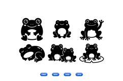 Hand Drawn Frog SVG For Nursery Decor Product Image 1