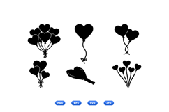 Heart Balloon Vector For Party Invitations Product Image 1