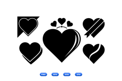Hand Drawn Heart SVG For Valentines Crafts Product Image 1